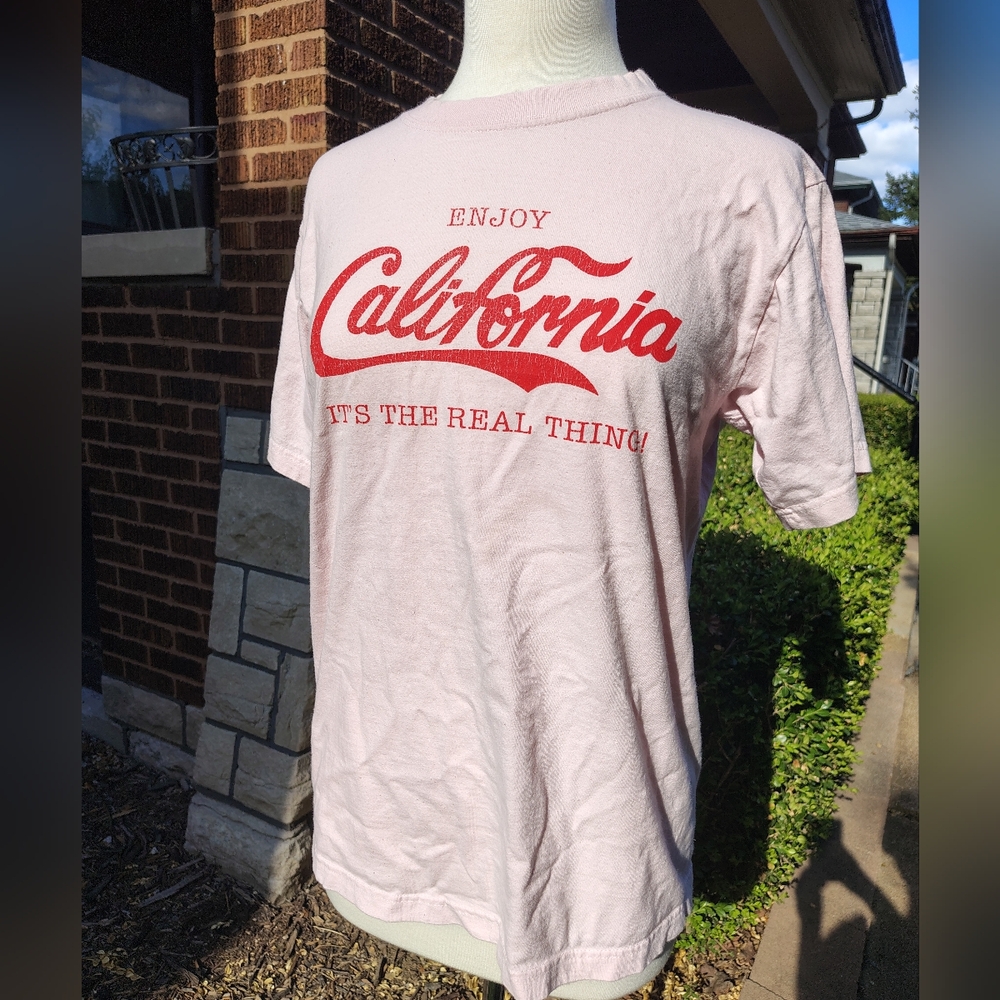 Enjoy California Graphic T-Shirt - Pink